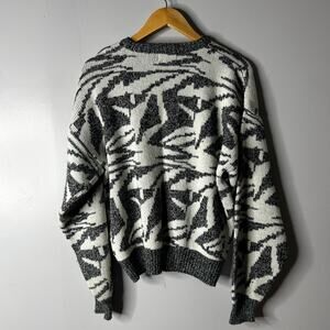 Vintage Barnaby Abstract Grandpa Sweater Men's‎ Large Crewneck Wearable Art